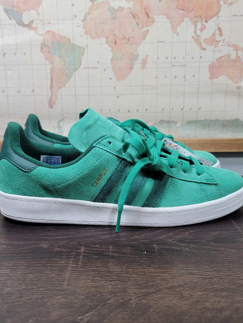 BRAND NEW Adidas Campus ADV 'Court Green' Men's Size 10.0